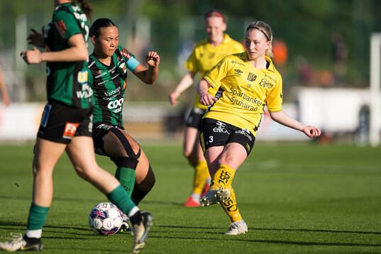 Varbergs BoISs Matilda Mårtensson och Elfsborgs Fanny