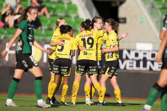 Elfsborg spelare jublar