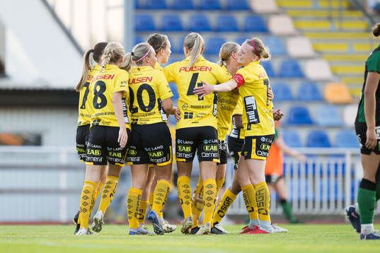 Elfsborg spelare jublar