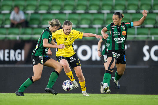 Elfsborgs Ellen Nilsson och Varbergs BoISs Matilda