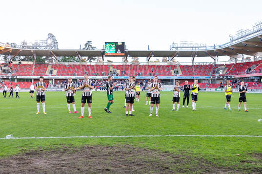Landskronas spelare deppar