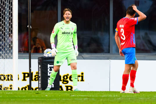 Helsingborgs målvakt Kalle Joelsson