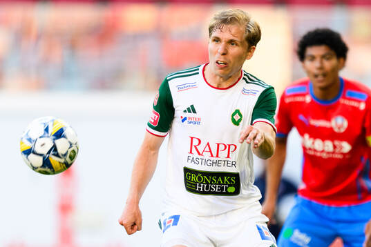 Skövde AIKs Samuel Sörman och