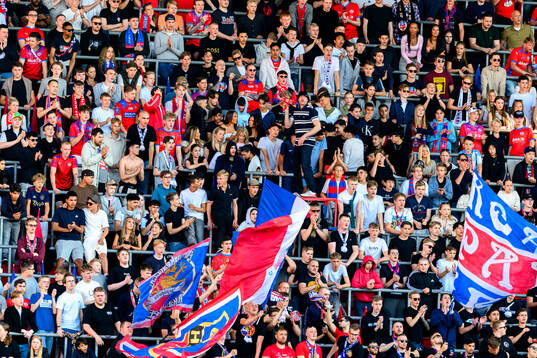 under fotbollsmatchen i Superettan mellan Helsingborg och