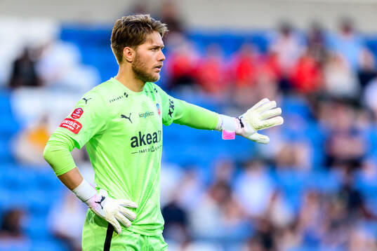 Helsingborgs målvakt Kalle Joelsson