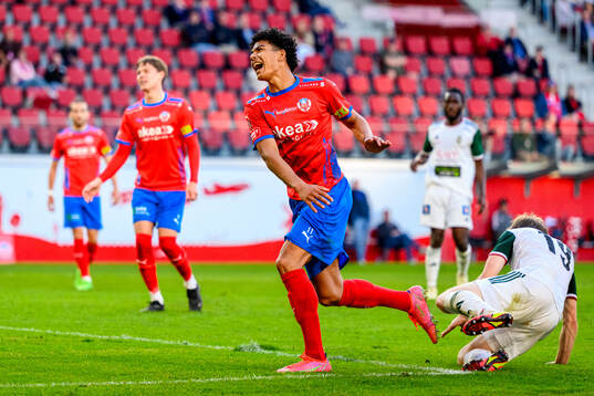 Helsingborgs Milan Silva Rasmussen deppar