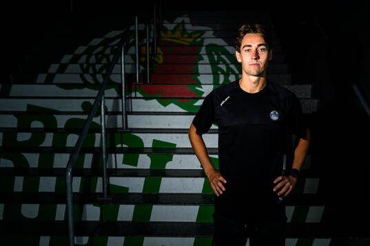 Rögles målvakt Arvid Holm