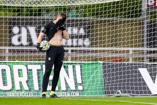 Varbergs målvakt David Olsson