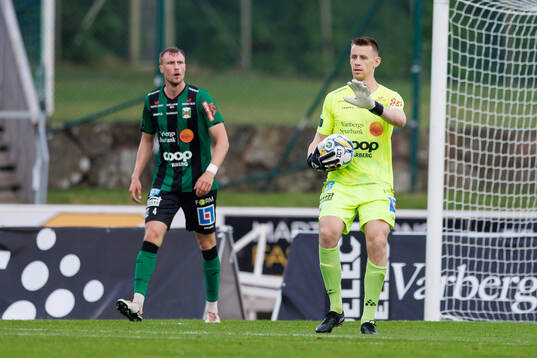 Varbergs målvakt David Olsson