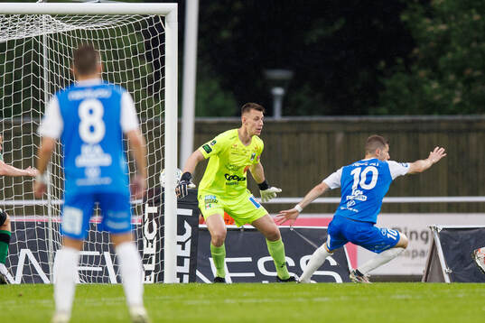 Varbergs målvakt David Olsson