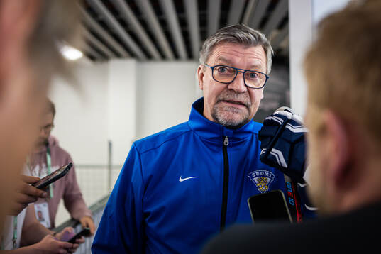 Head coach Jukka Jalonen of Finland