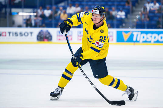 Rasmus Dahlin of Sweden
