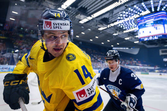 Joel Eriksson Ek of Sweden