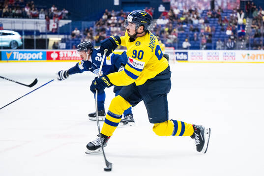 Marcus Johansson of Sweden