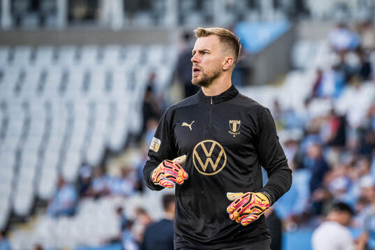 Malmö FFs målvakt Ricardo Friedrich