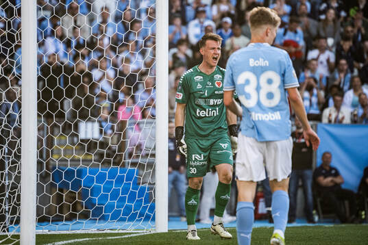 Kalmars målvakt Jakob Kindberg