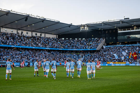 Malmö FFs Erik Botheim jublar