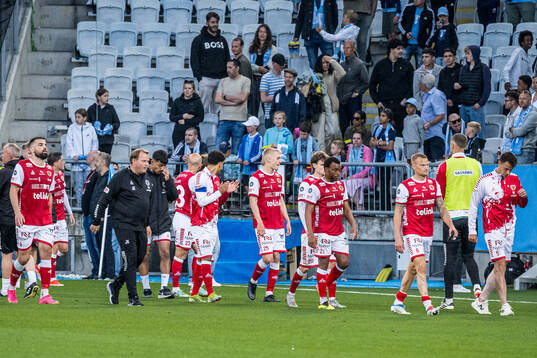 Kalmars spelare deppar