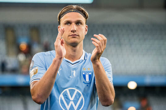 Malmö FFs Erik Botheim jublar