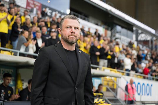 Elfsborgs manager Jimmy Thelin