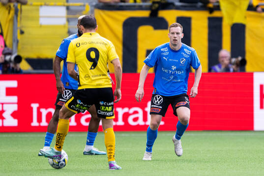 Halmstads Gisli Eyjolfsson