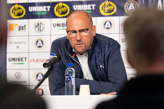 Halmstads tränare Magnus Haglund