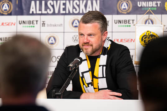 Elfsborgs manager Jimmy Thelin