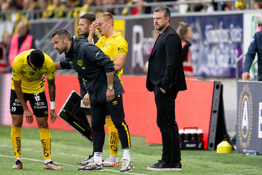 Elfsborgs manager Jimmy Thelin