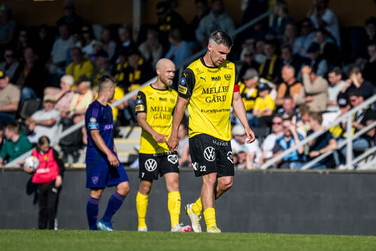 Mjällbys Jesper Gustavsson deppar