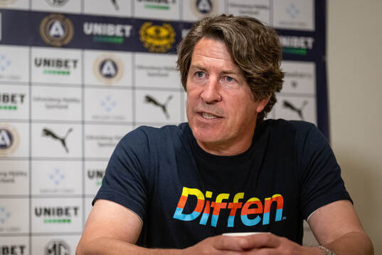 Djurgårdens tränare Thomas Lagerlöf
