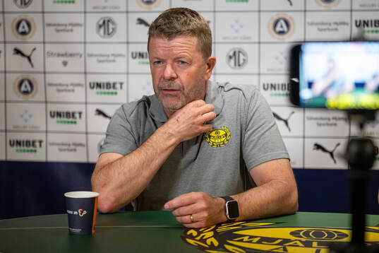 Mjällbys tränare Anders Torstensson