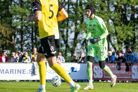 Mjällbys målvakt Noel Törnqvist
