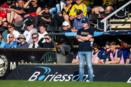 Djurgårdens tränare Thomas Lagerlöf