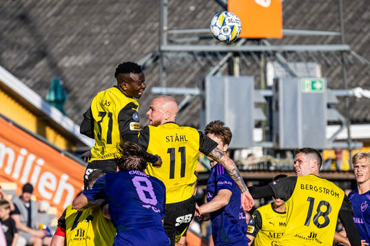 Mjällbys Silas Nwankwo och Adam Ståhl