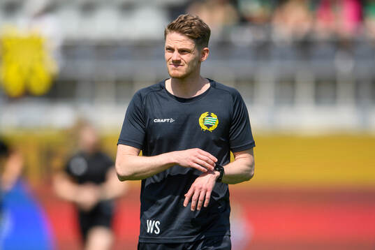 Hammarbys assisterande tränare William Strömberg
