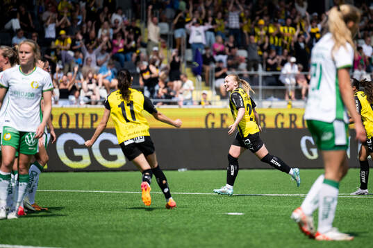 Bläddra bland fler bilder av Fotboll, Damallsvenskan, Häcken - Hammarby