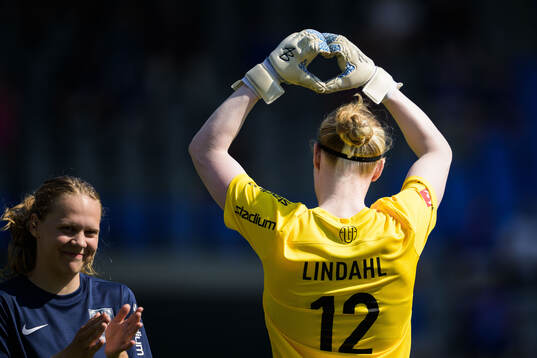 Eskilstuna Uniteds Hedvig Lindahl