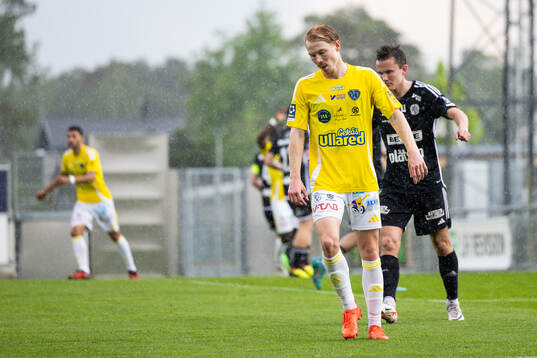 Falkenbergs Linus Borgström deppar