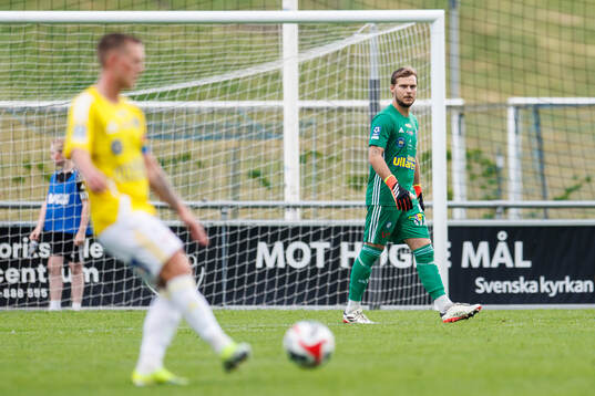 Falkenbergs målvakt Anton Andersson
