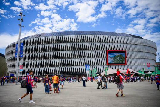 General view of Estadio de San Mames