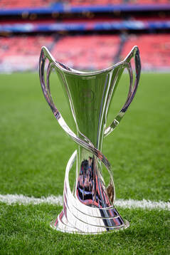 The Champions League trophy