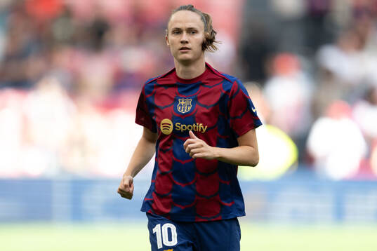 Caroline Graham Hansen of Barcelona