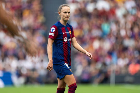 Caroline Graham Hansen of Barcelona