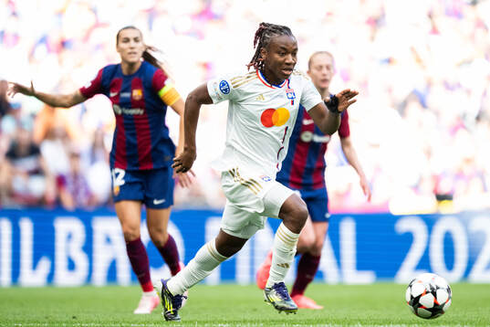 Melchie Dumornay of Lyon