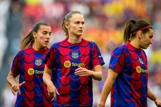 Caroline Graham Hansen of Barcelona