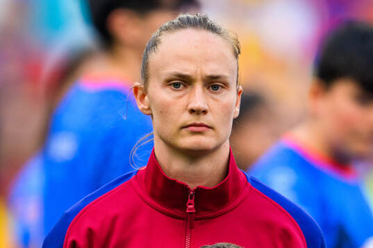 Caroline Graham Hansen of Barcelona
