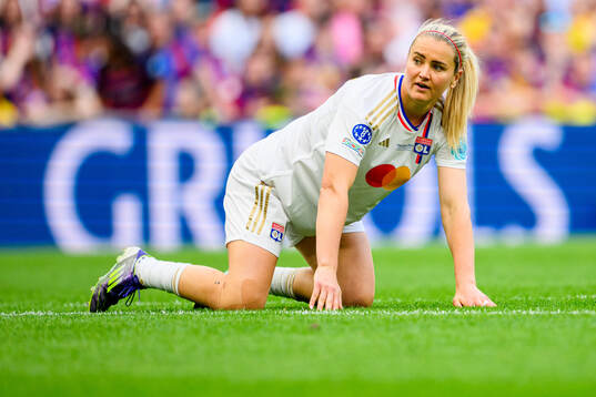 Lindsey Horan of Lyon