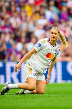 Lindsey Horan of Lyon