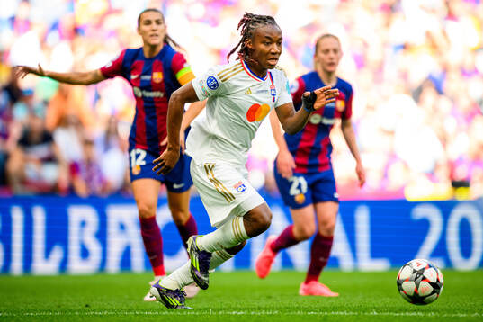 Melchie Dumornay of Lyon