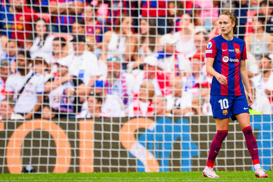 Caroline Graham Hansen of Barcelona